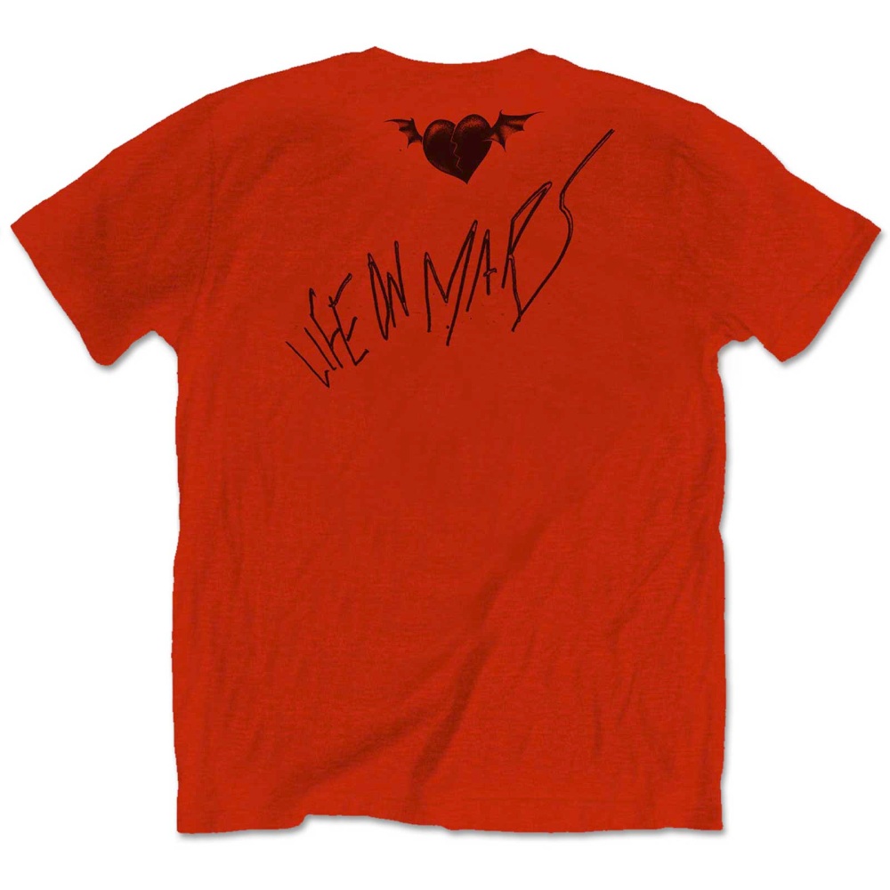 Yungblud - Life On Mars Herren T-Shirt - Rot